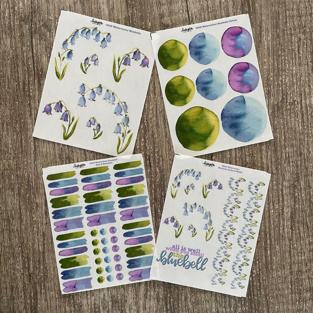 WATERCOLOUR BLUEBELLS Collection