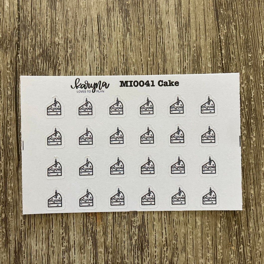 CAKE Mini Icons sticker sheet