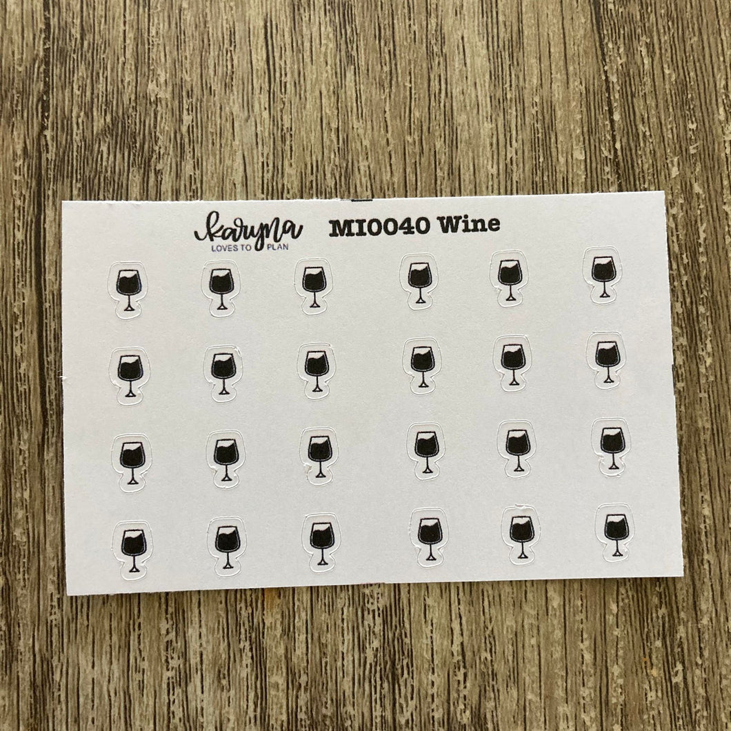WINE Mini Icons sticker sheet