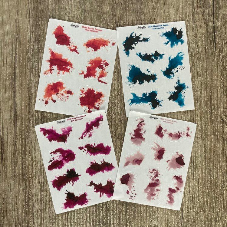 FALL INK SPLATTERS Collection