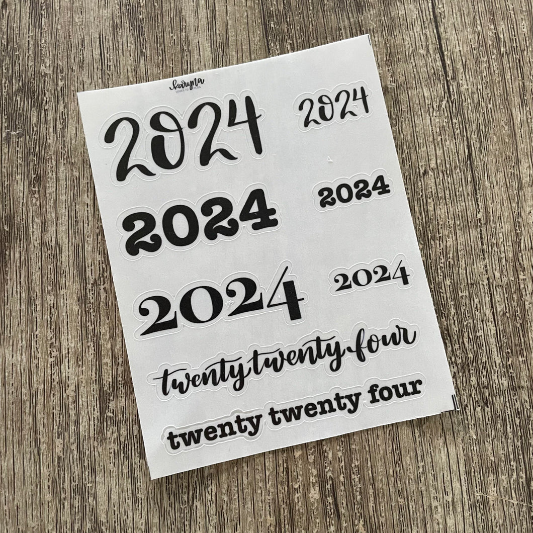 2024 sticker sheet