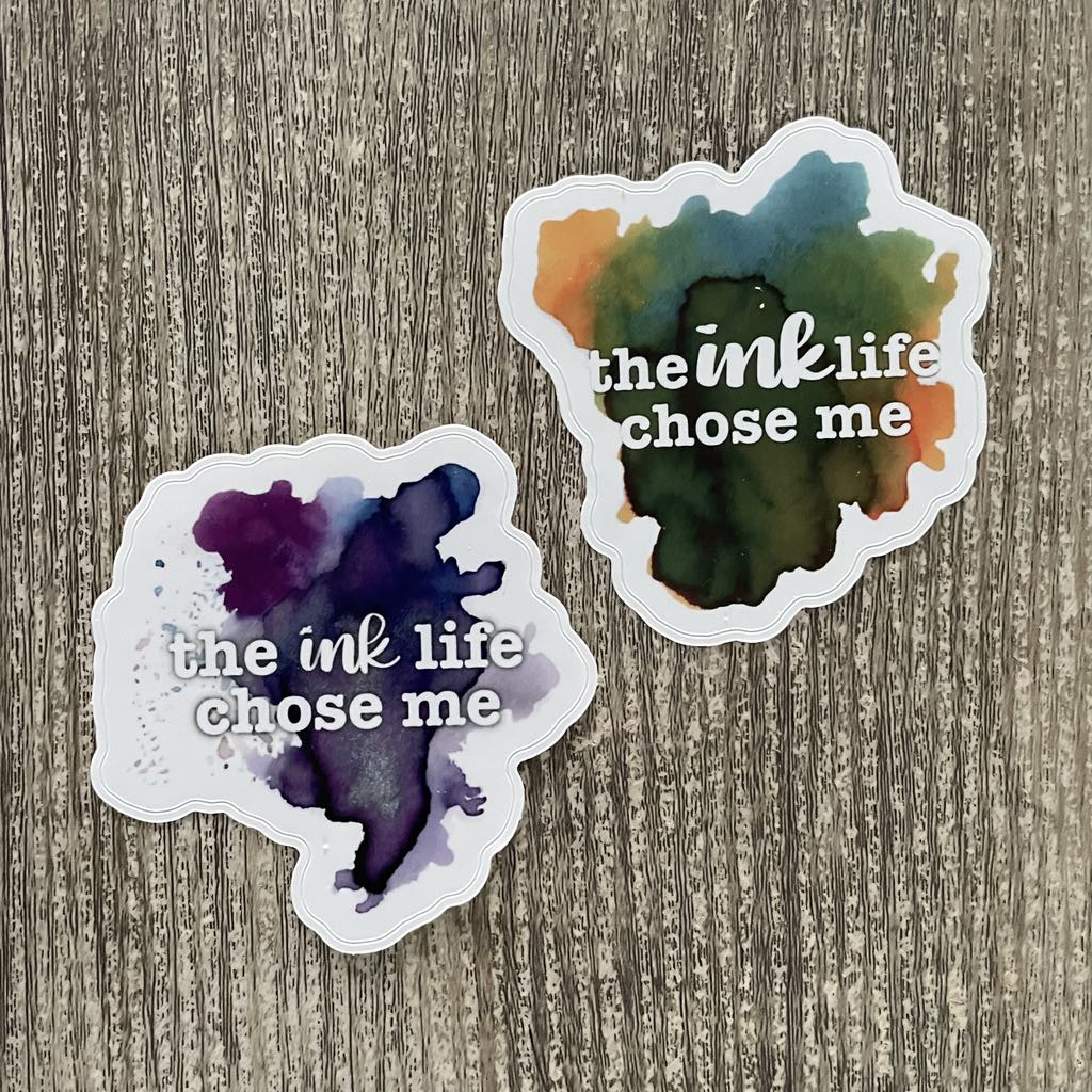 The Ink Life Chose Me Vinyls (Stationery Universe Collab)