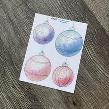 Load image into Gallery viewer, WATERCOLOUR ORNAMENTS Collection
