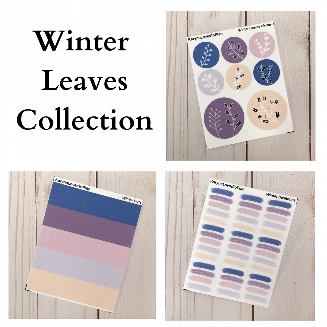 Winter Leaves Collection
